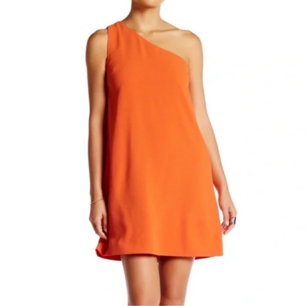Alice + Olivia Electra Crepe Mini Dress